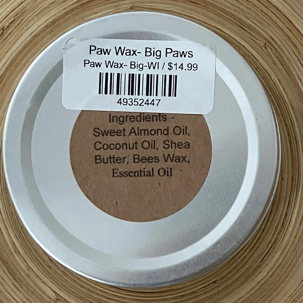 Paw Wax for Dogs - Silver Tin